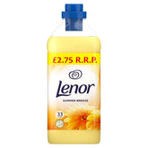 Lenor Fabric Conditioner (33 washes) with a yellow cap and £2.75 RRP—ideal for your laundry care routine.